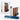 4-Piece Manhattan Series Knife Set with Scissors and Acacia Wood and Black Marble Block
