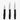 Nova Series Black Paring Knife Set, 3-Piece