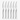 Set Of 6 PCS. Monoblock Steak Knives Smooth Edge